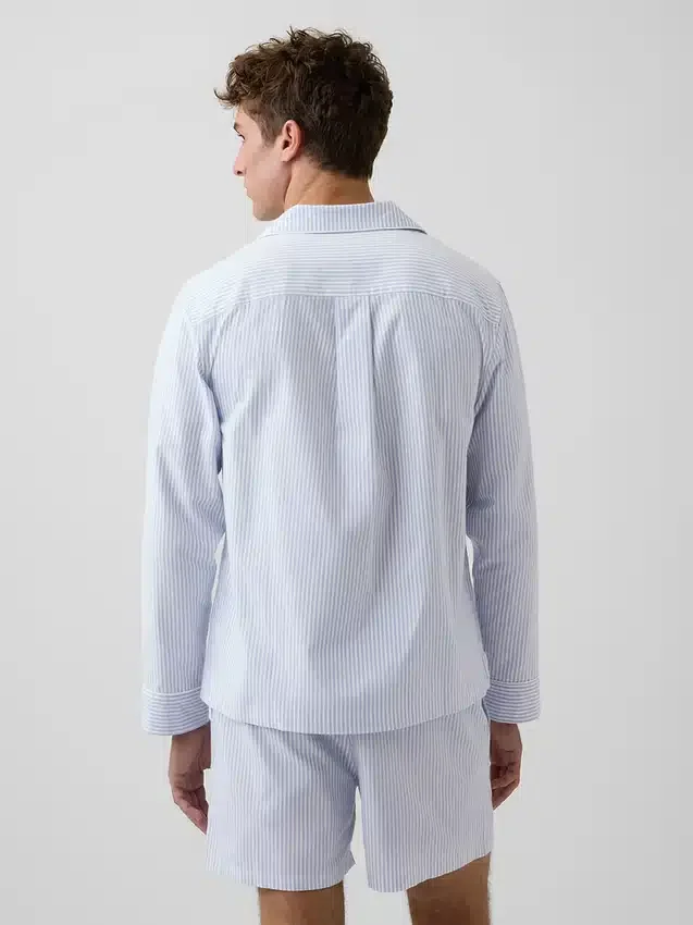 Camisa de pijama de corte holgado