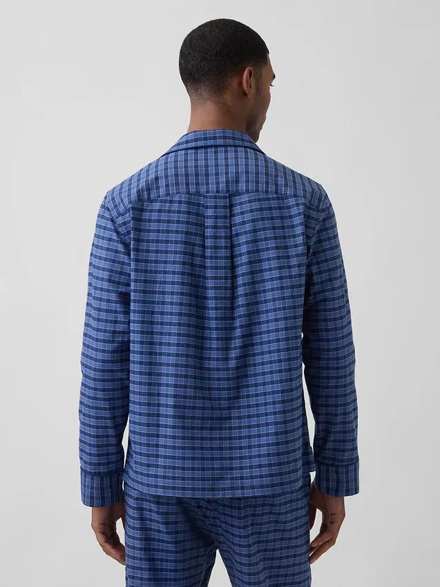 Camisa de pijama de corte holgado