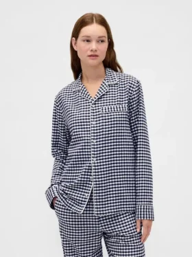 Camisa de pijama de franela para adultos, la más suave
