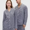 Camisa de pijama de franela para adultos, la más suave