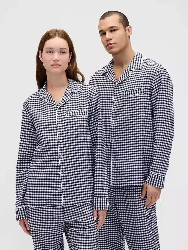 Camisa de pijama de franela para adultos, la más suave