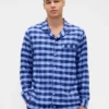 Camisa de pijama de franela para adultos, la más suave