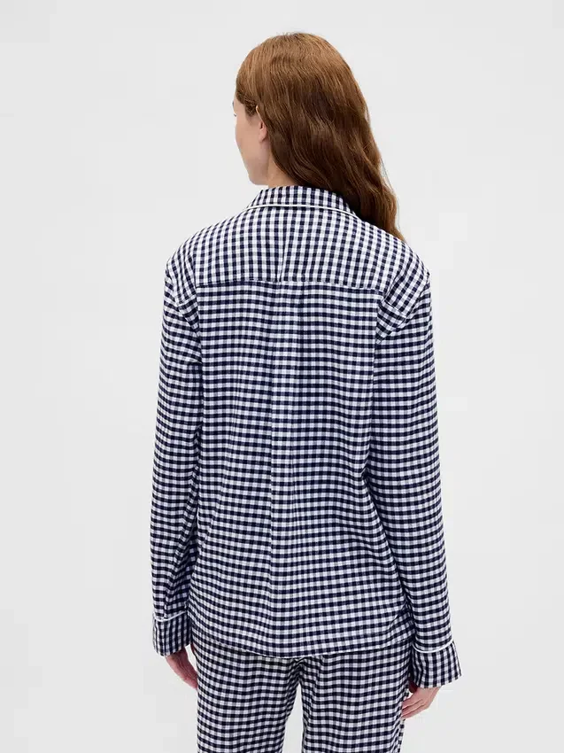 Camisa de pijama de franela para adultos, la más suave