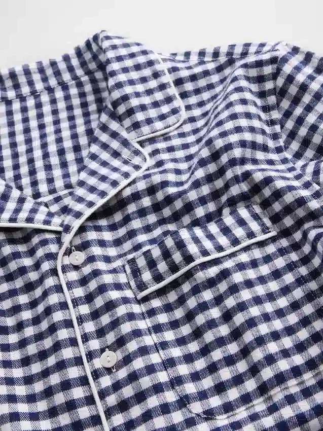 Camisa de pijama de franela para adultos, la más suave