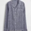 Camisa de pijama de franela para adultos, la más suave