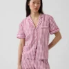 Camisa de pijama de popelín