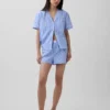 Camisa de pijama de popelín