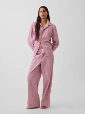 Camisa de pijama de popelín
