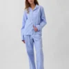 Camisa de pijama de popelín