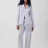 Pantalones de pijama de popelín