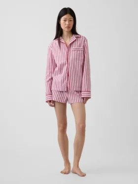 Camisa de pijama de popelín