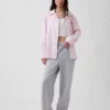 Camisa de pijama de popelín