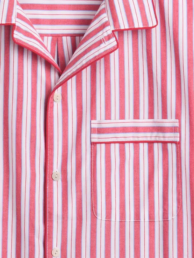 Camisa de pijama de popelín