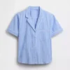 Camisa de pijama de popelín