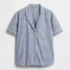 Camisa de pijama de popelín