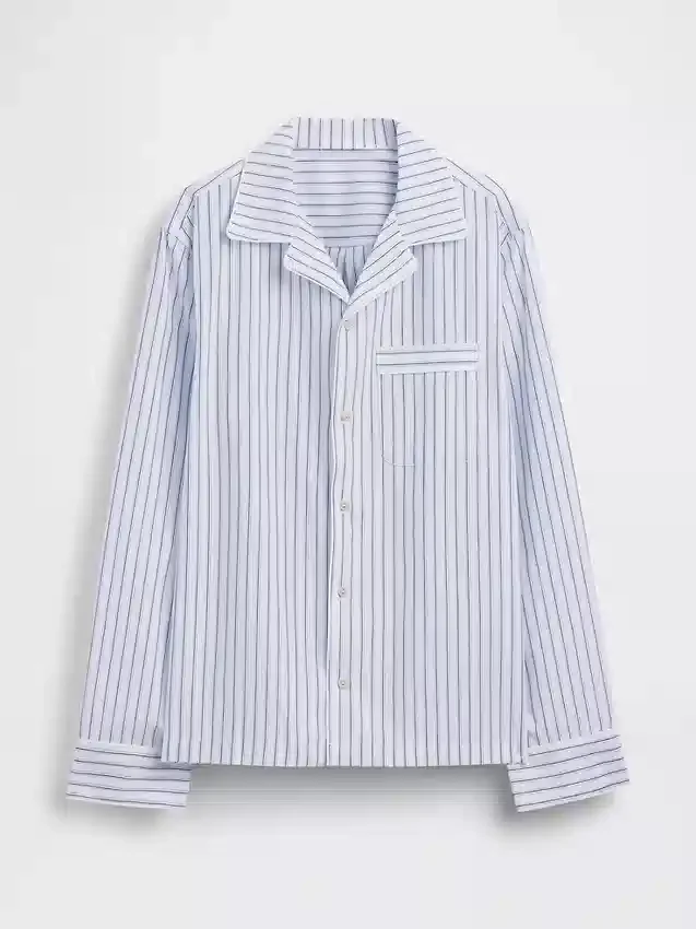 Camisa de pijama de popelín