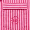 Camisa de pijama de popelín a rayas holgada de GAP × Summer Fridays