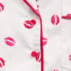 Camisa de pijama holgada de popelín «Kiss» de GAP × Summer Fridays