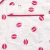 Camisa de pijama holgada de popelín «Kiss» de GAP × Summer Fridays
