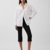 Camisa grande de algodón orgánico tipo Oxford