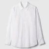 Camisa grande de algodón orgánico tipo Oxford