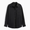 Camisa grande de mezclilla