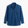 Camisa grande de mezclilla