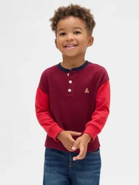 Camisa Henley para bebés y niños pequeños
