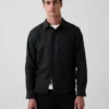 Camisa holgada 100 % lino