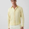 Camisa holgada 100 % lino