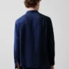 Camisa holgada 100 % lino