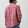 Camisa holgada 100 % lino