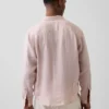 Camisa holgada 100 % lino