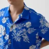 Camisa holgada con cuello camp