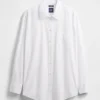 Camisa holgada de popelín de algodón orgánico