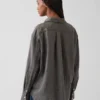 Camisa oversize 100 % lino
