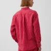 Camisa oversize 100 % lino