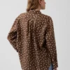 Camisa oversize 100 % lino