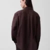 Camisa oversize 100 % lino
