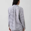 Camisa oversize 100 % lino
