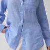 Camisa oversize 100 % lino
