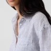 Camisa oversize 100 % lino