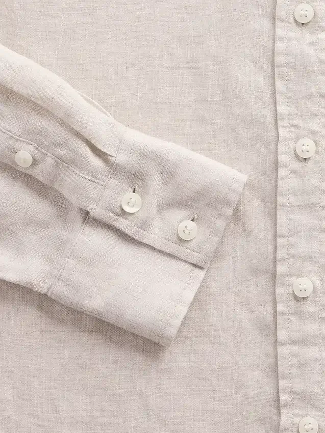 Camisa oversize 100 % lino