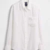 Camisa oversize 100 % lino