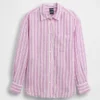 Camisa oversize 100 % lino