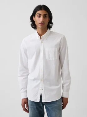 Camisa Oxford con botones