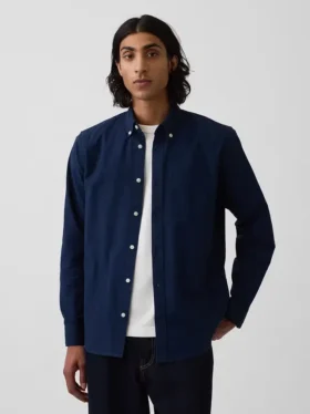 Camisa Oxford con botones