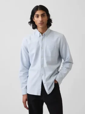 Camisa Oxford con botones