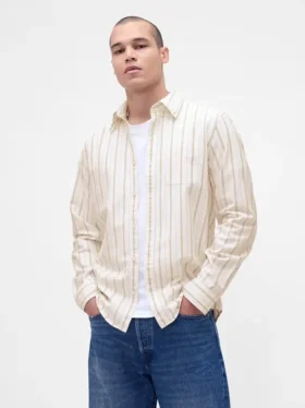 Camisa Oxford con botones