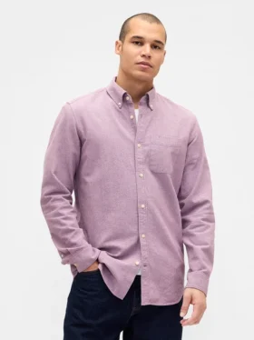 Camisa Oxford con botones
